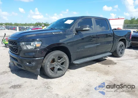 2022 Ram 1500 Big Horn 4X2 5'7 Box z USA, uszkodzony, nr VIN 1C6RREFT2NN194673